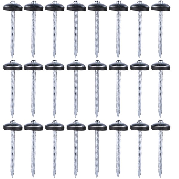 Pack of 12 Tent Pegs, Ground Spike Made of Stainless