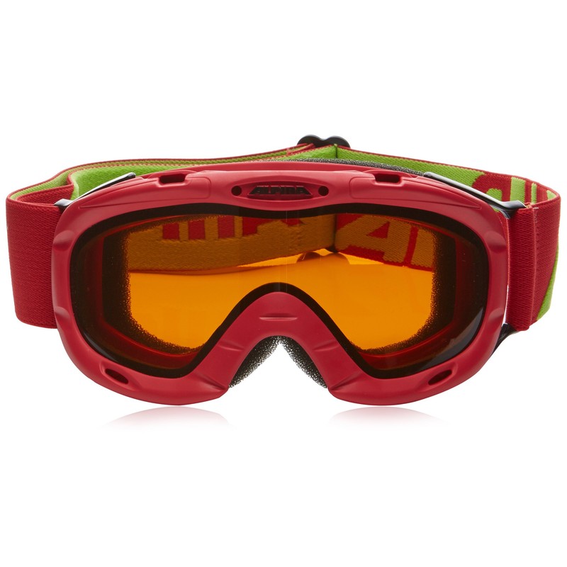 Alpina Ruby Double Flex Jamp Goggles - Red