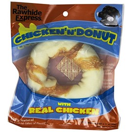 Rawhide Express 105292 Chicken N' Donut For Pets, 5-Inch