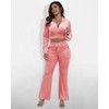SMSN Women Sweatsuits Set Velvet 2 Piece Tracksuit Outfits Velour
