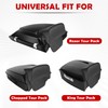 Motorcycle Rear Passenger Chopped Tour Pack Backrest Pad For Harley
