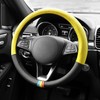FH Group Full Spectrum Microfiber Leather Steering Wheel Cover –
