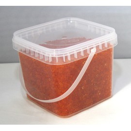 KnePo Kunststofftechnik 0.800 kg Silica Gel Orange Regenerable, Desiccant with Indicator, Silica Gel