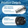 FUZIDDN 4-Pack 35mm Shaft Screw Up Car Lift Feet Pads