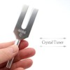 Crystal Tuner 4096hz Vibrating with Sound Waves