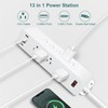 9 Outlets Power Bar with USB C PD 20W, HdcTek