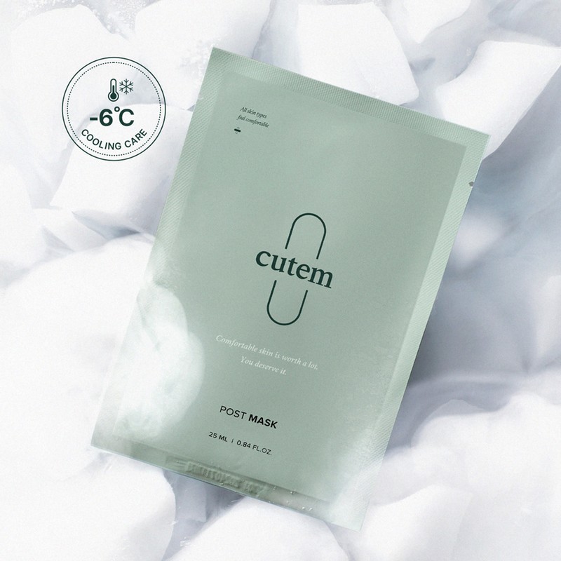Partner company Q-TEM Post Cooling Mask Set 25ml 10 pieces
