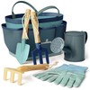 Kinderific Gardening Set, Tool Kit, for Kids, STEM, Includes Tote