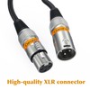 Getaria Microphone Cable XLR Male to XLR Female Cable Compatible