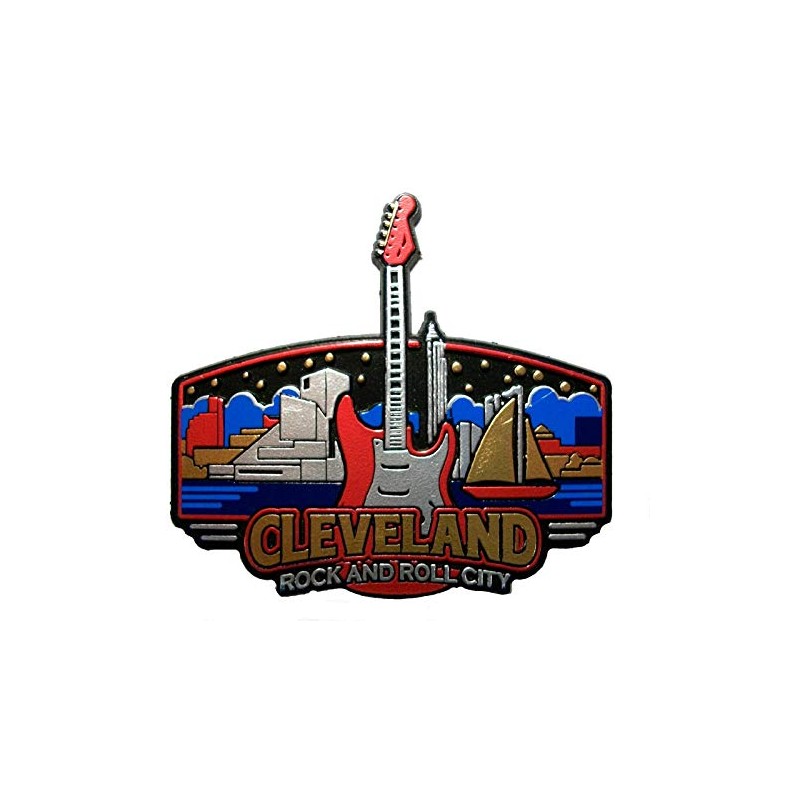 Cleveland Ohio Skyline Fridge Magnet