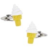 Cuff-Daddy Ice Cream Cone Cufflinks with Presentation Box