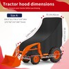 Waterproof Compact Kubota Tractor Cover - Windproof Utility Cover With