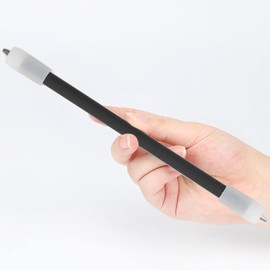 Spinning Pen, Metal Spinning Pen, Rolling Finger Rotating Pens Pen Mod, Portable Flying Spinner Pen Stress Relieving Brain Training Toy for Adults, Students, Office Supplies (Matte Black)