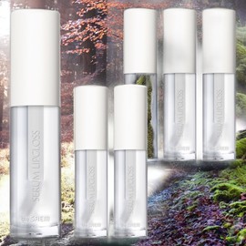 The Saem Color Proof Saemmul Serum Lip Gloss WH01 Transparent Coating 6pcs / 더샘 발색 프루프 샘물 세럼 립글로스 WH01 투명 코팅 6개