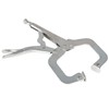 TINVHY 6-Pack 11 Inch C-Clamp Locking Pliers Adjustable Welding Clamps