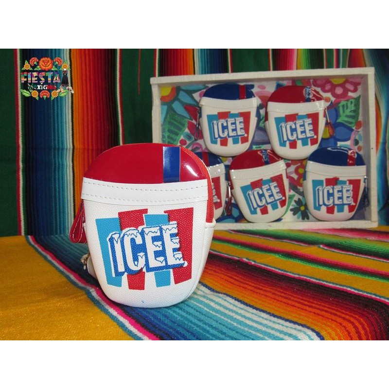 Icee Coiin Purse - Color: Blue