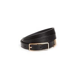 rag & bone Women's Baby Rebound Belt, Black, M