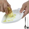 EIKS Ceramic Grater Plate for Grinding Wasabi Ginger Garlic Cheese