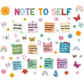 ANHUIB Inspirational Quotes Wall Stickers Kids Positive Sayings Educational Wall Decal for Bedrooms Positive Psychology Quotes Wall Art Decal Motivational Phrases Classroom Nursery Playroom Decor