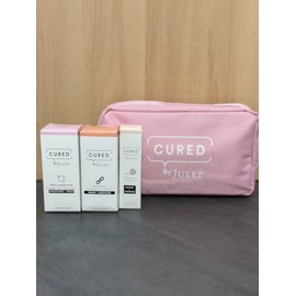 Julep Cured By Julep Supersize 3 Pc Nail Treatment Kit With Bag Sheer Rose