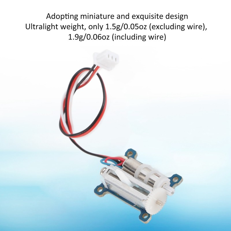 1Pair Linear Steering Gear 1.5g Ultralight Mini Digital Servo for
