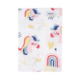 FlyIdeas Moses Basket Fitted Sheets 3 Pcs Complete Set 35x75 cm | 1 Fitted Sheet + 1 Flat Sheet & 1 Pillow Protector | Mother Nurture Traumeland Alvi 100% Organic Pure Cotton Cert, Made in EU