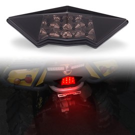 A & UTV PRO LED Tail Light for Can-Am Outlander 400 500 650 800 2008-2023, Rear Brake Stop Taillights Tail Lamps Assembly Accessories, Smoked, Replace OEM # 710001203, 1PC