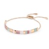 RADLEY 18ct Rose Gold Semi Precious Stone Friendship Bracelet