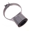 Floplast Soil Pipe Grey Strap Boss with 40mm Rubber Boss