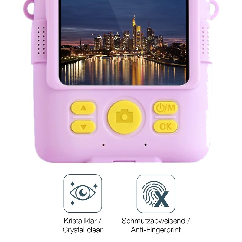 dipos I 4x Clear Screen Protectors for Aorile Children's Instant