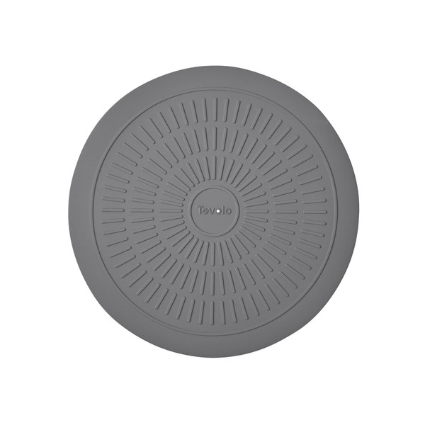 Tovolo 10" Silicone Microwave Mat, Charcoal - Multi-Use Heat Barrier