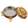 Trinket Incense Burner with Lid Handcraft Antique Polished Process for