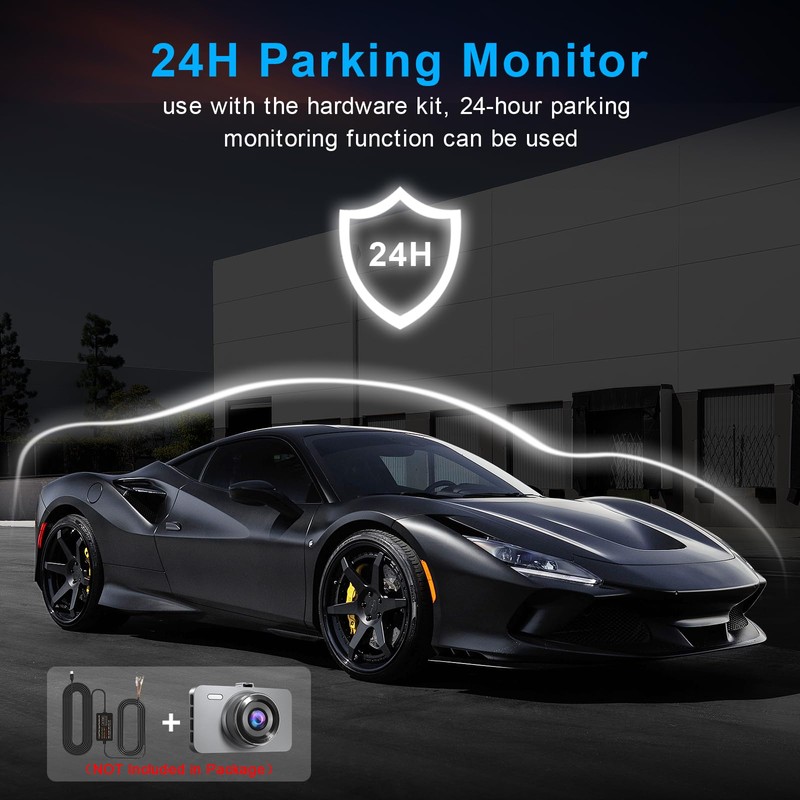 WeBeqer Dashcam 1080P, Dashcam Auto Camera mit 3" IPS Bildschirm,