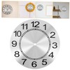 TEHAUX Replacement Round Clock Dial Panel DIY Clock Part with