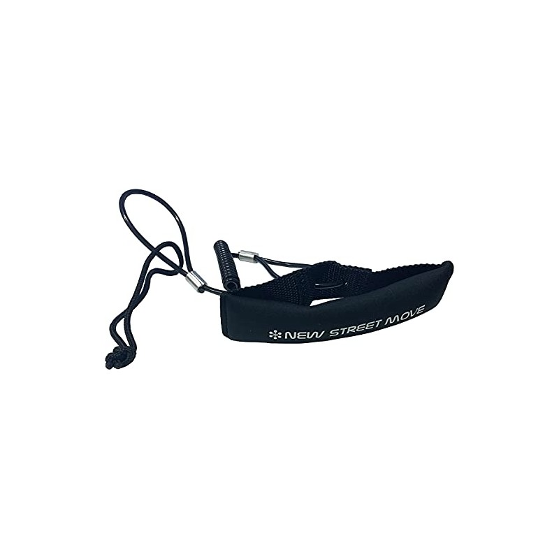 NEW STREET MOVE ASSIST EXTENSION Skateboard Leash (Black, 90)