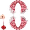 UCLEVER 200Pcs Christmas Tree Ornaments Hanger Strings with Snap Lock,