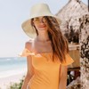 Wzenclave Sombreros del Sol para Mujer Sombreros, Protección UV UPF