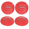 4pcs Inflatable Boat Kayak DRing Pad Patch Marine Fixed Buckle