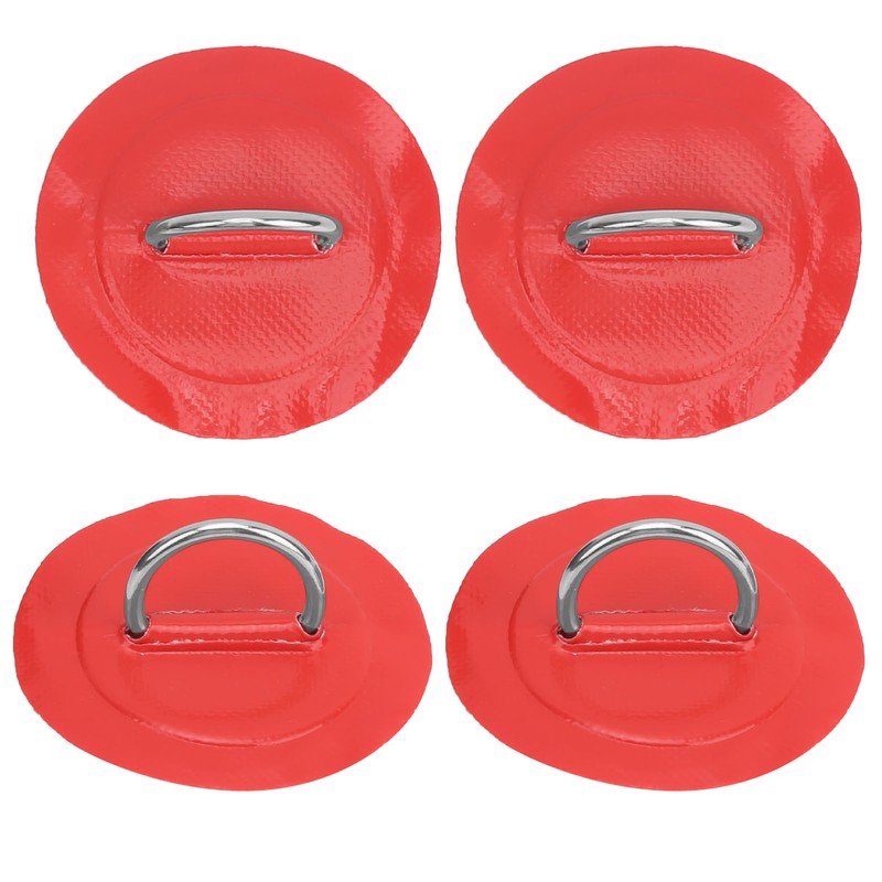4pcs Inflatable Boat Kayak DRing Pad Patch Marine Fixed Buckle