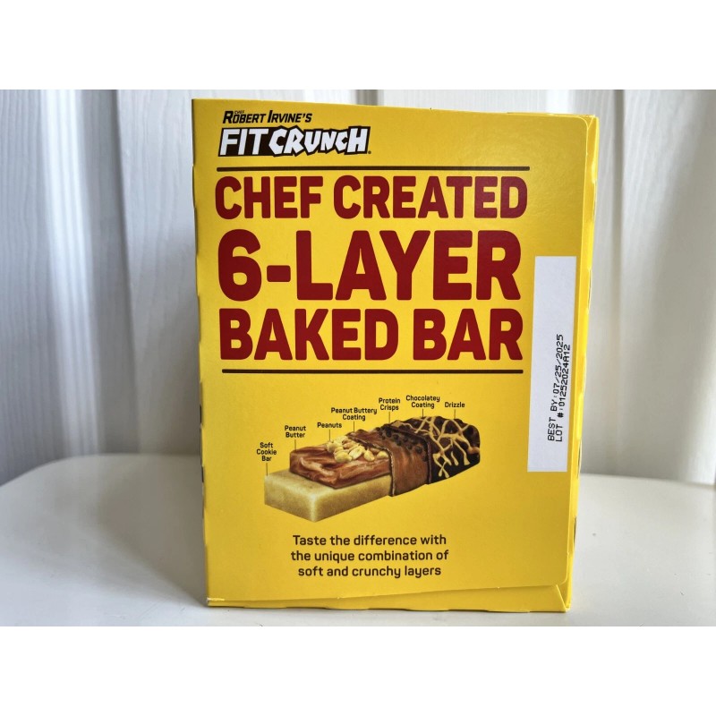 Fit Crunch Chef Robert Irvine's Fit Crunch High Protein Bars