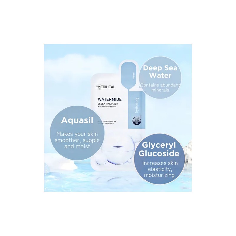 Mediheal La Mejor Mascarilla Coreana Watermide Essential Fa