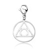 Sello hermético de la luz, símbolo de alquimia, joyería de