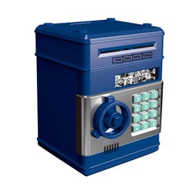 Toys for Ages 5-6-7, 8-10, Electronic ATM Password Cash Coin Can Auto Scroll Paper Money Saving Box, Piggy bank Toys for 6 7 8 9 10 11 12 Year Old Girl and boys Christmas Birthday Gifts