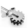 iplusmile 2pcs Stainless Steel Meat Loosening Roller with Five Wheel