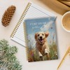 Pugwak Golden Retriever Journal Notebook - Dog Wildflower Floral Notebooks