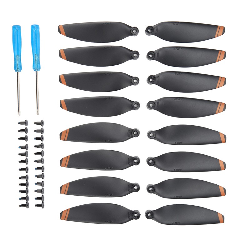 4 Pairs Drone Propellers Replacement Low Noise Quick Release Blades