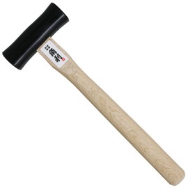 KAKURI Chisel Hammer 23.5 oz (670g) Japanese Woodworking Carpenter Hammer for Chisel, Plane, Nail, Heavy Duty Japanese Carbon Steel Round Head Black, Made in JAPAN