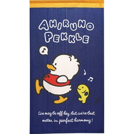 Noren Workshop 91940 Noren Duck Peckle Tapestry Width 33.5 x Length 59.1 inches (85 x 150 cm) Duck Peckle Osanpo