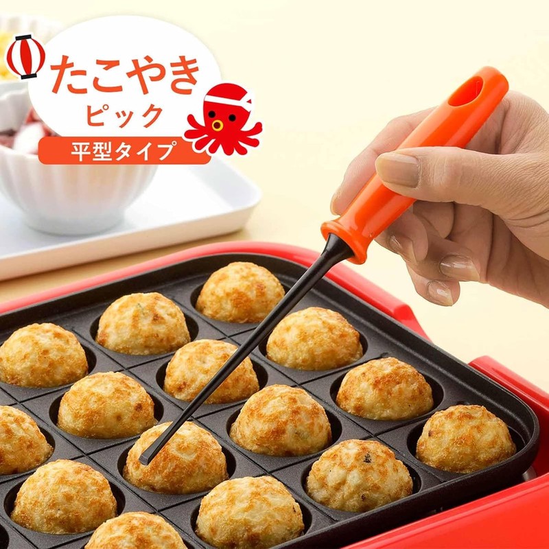 Shimomura Planning 37275 Takoyaki Picks, Set of 2, Heat Resistant,
