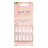Nail HQ Long Coffin Baby Pink Nails